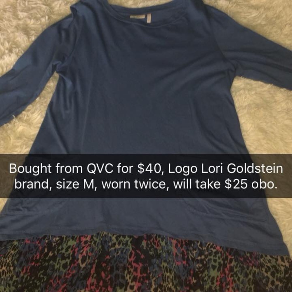 Logo QVC shirt!!